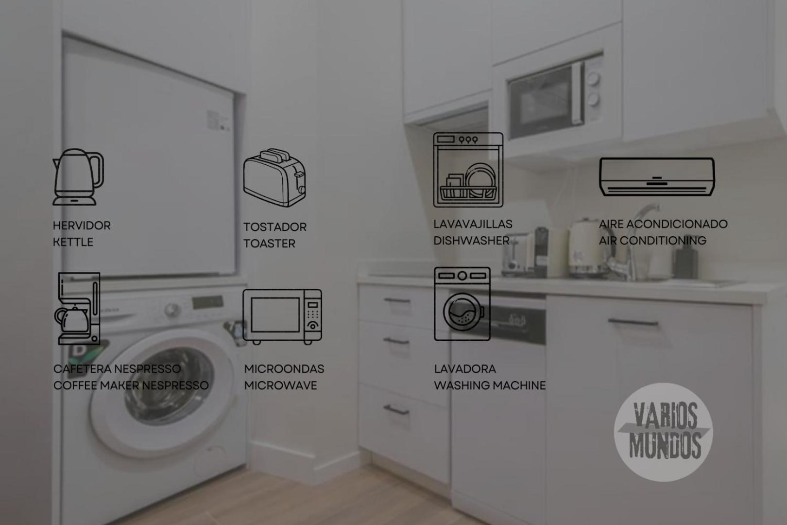 Cozy Y Centrico Apt Para 6Pax En Plaza Del Carmen E2 마드리드 외부 사진